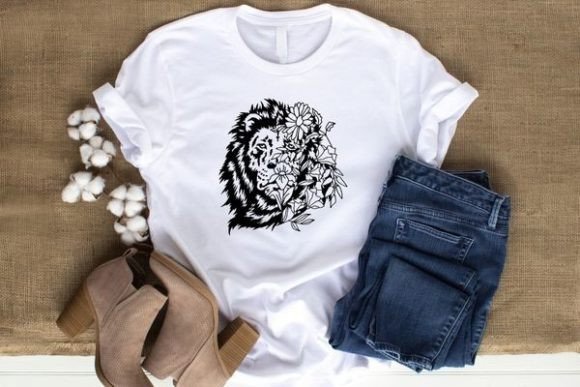 Floral Lion Graphics and Illustrations Review