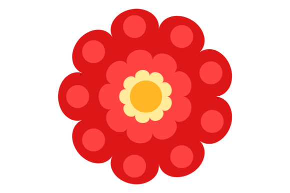 Floral Ornament Element. Round Decorativ Graphics & Illustrations Review