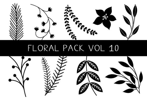 Floral Pack Vol 10: A Designer's Review of Graphics and Illustrations