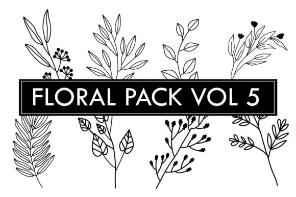 FLORAL PACK VOL 5: A Designer's Review of Graphics and Illustrations