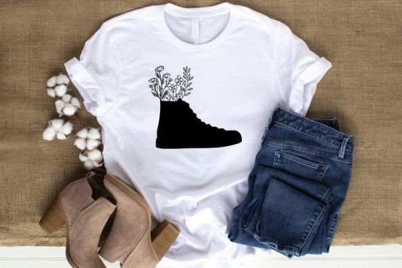 Floral Sport Shoe Graphics & Illustrations Review