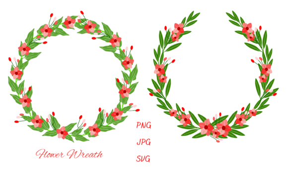 Floral Wreath Flower Frame: A Graphics & Illustrations Review