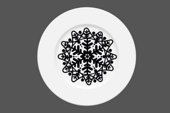 Mandala Floral Clipart Svg: Modern Graphics for Editorial Illustrations